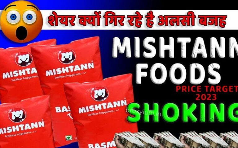 Mishtann Foods Share Price