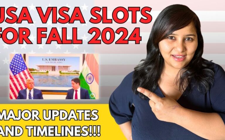 F1 Visa Slots Availability 2024